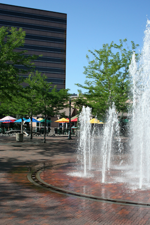 Downtown Boise Fountains